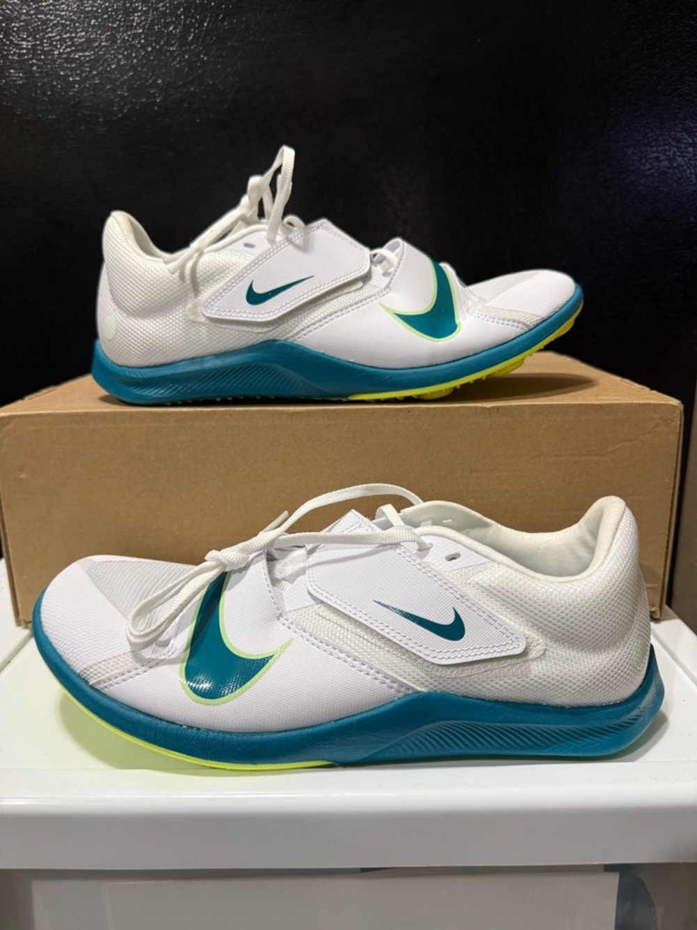 Nike Zoom Rival Jump Track & Field Spikes Mens Size 8.5 Jumping Shoes DR2756-100